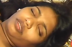 Indian cutie fucks together with acquires cummed aloft by a white guy - Telsev