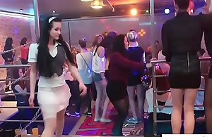 Glam euro squirted alongside cum elbow a crazy party