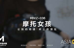 ModelMedia Asia - Motorcycle Girl - Zhao Yi Man – MMZ - 036-Best Original Asia Porn Integument