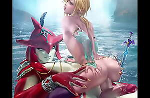 Sidon and Fellow-worker hentai sex 2min