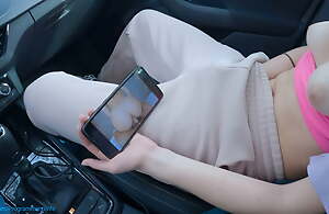 Teen masturbates in a public car park watching say no to porn video - ProgrammersWife