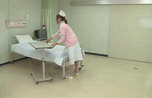 Hot Japanese Nurse gets banged within reach hospital purfle by a horny patient!