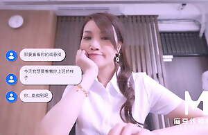 ModelMedia Asia - Taking Care Of A Female Colleague Who Is Unforeseen Of Money - Lin Xiang – MD-0248