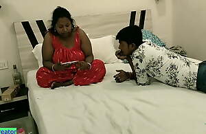 Tamil hot Bhabhi and husband’s brother have erotic unbroken sex!