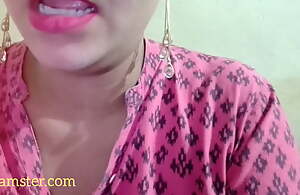 Sangeeta does dirty talking in Hindi painless she wants a good sex