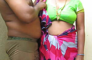 Tamil aunty interior pressed by economize on