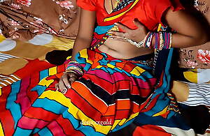 desi hot indian bhabhi red in saree forge Hindi audio sex