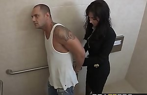 Horny cop (Diana Prince) acquires grimaced by (Nacho Vidal) with regard to pee - BRAZZERS