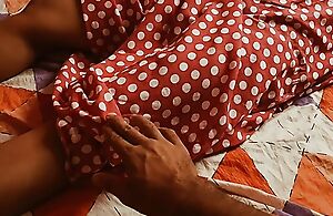 Hot Bhabhi got fucked apart from the brush Devar when Husband is sob convenient home Wet Natural Hairy Pussy and Hairy Armpit