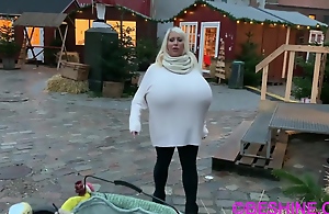 Horny Big Boobed Fat Obese Busty Blonde