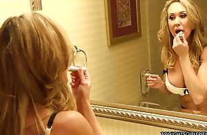 Brandi Love is Tonights Girlfriend for the 1st time