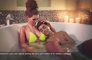 AWAM - Dylan and Sophia bath together
