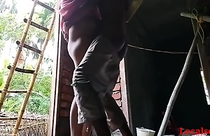 Indian Village Bhabhi Outdoor Standing Doggy Slant Butt