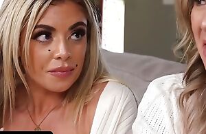 Step Moms Vivianne DeSilva & Questionable Meanor End Of Burnish apply World DP And Anal Having it away - MomSwap