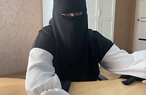 Arabic Muslim Girl Back Big Boobs Far Hijab Sits Exceeding Web Small talk Live