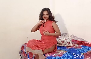 18 Savoir vivre Aged Indian College Babe With Big Bowels Enjoying Hot Sexual relations