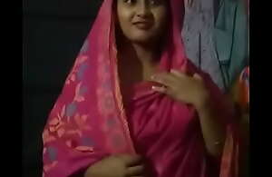 Indian desi become impoverish striated by husband