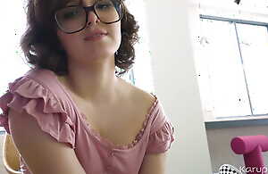 Hot Nerdy Teen Takes a Past due From Homework with Her Stepdad's Big Dick