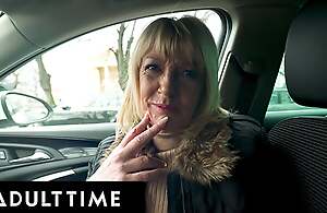 ADULT TIME - British GILF Picked Lined up under Hard Rough Lady-love Wide of Eastern European Nikki Nuttz! POV Fuck!
