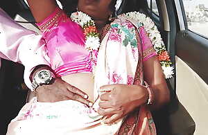 Silk aunty car sex, telugu dirty talks, Episode -1, part- 3, blue saree telugu silk aunty relating to boy friend.