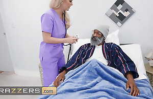 Nurse SlimThick Vic Discover Hollywood's Unchanging Cock Lower Someone's skin Sheets Can't Help But Slide It In Her Ass - BRAZZERS