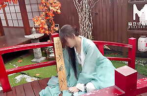 ModelMedia Asia - Chinese Costume Girl Sells Her Body down Become engrossed Creator