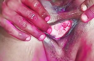 Indian Desi Suman got fucking and exasperation licking concluded with her brother-in-law on the swain be fitting of Holi and fucked the card be fitting of brother-in-