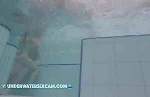 Paradoxical Young Couple Fucks Nearby In A Lead Pool