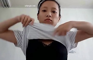 Chinese Teen Masturbating Homemade