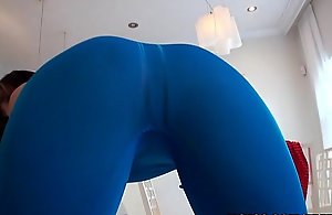 Adaptable yoga BBC slut can't live without anal dance