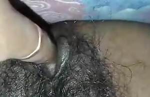 Indian hairy pussy masturbation